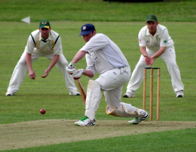 Simon Holliday stroked another fine century for Haverfordwest